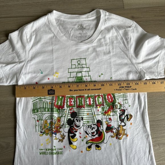 Disney World Epcot World Showcase Mexico Pavilion Small Three Caballeros Shirt - Picture 4 of 6